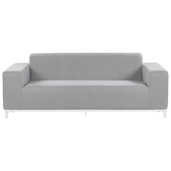 Gartensofa 3-Sitzer ROVIGO Hellgrau