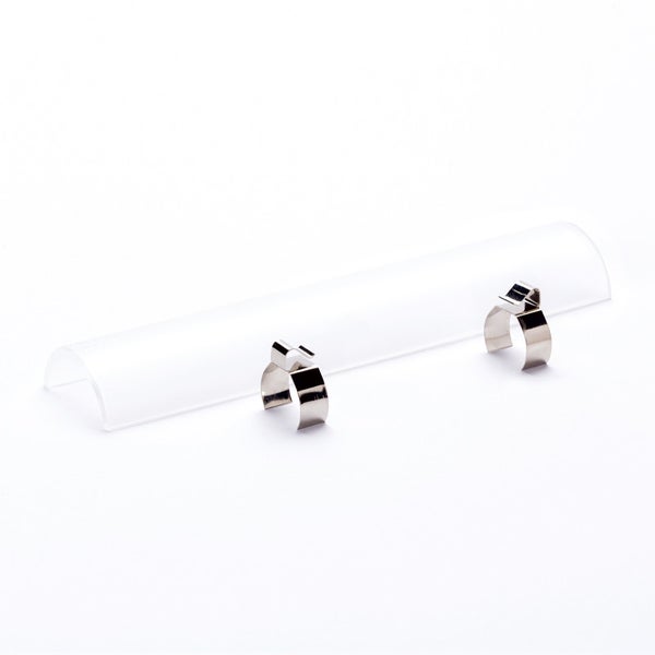 Schutzglas R7s milchig Länge: 135mm für 118mm Stäbe Ersatzglas Glas Halogen Deckenfluter