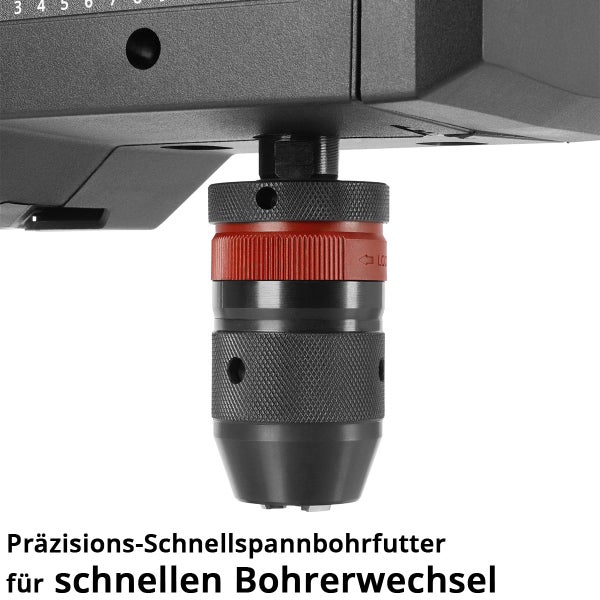 Bohrfutter für schnellen Bohrerwechsel