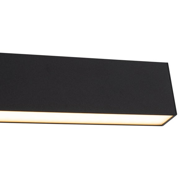 Schwarze Pendelleuchte inkl. LED 3-stufig dimmbar 2700-4000K - Keane