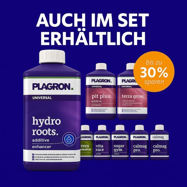 Plagron Dünger Set mit verschiedenen Universal-, Zusatz- und Wachstumsdüngern