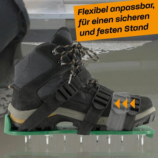 Hinrichs Nagelschuhe - 2x Nagel Schuhe in 30x13,3cm & Spikes 25mm