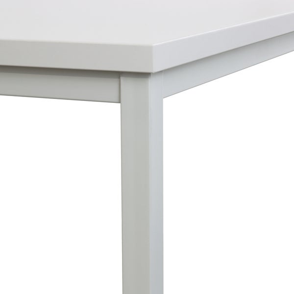 PROREGAL Bürotisch Arctic Wolf Rechteckig HxBxT 75 x 80 x 120 cm Lichtgrau
