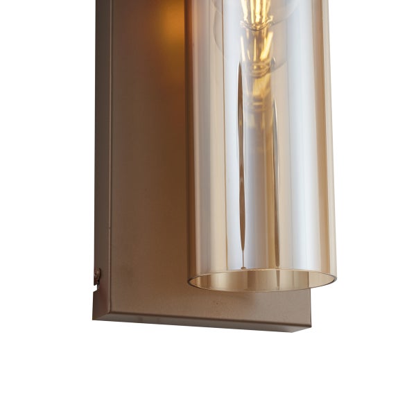 Wandleuchte mit Glaszylinder