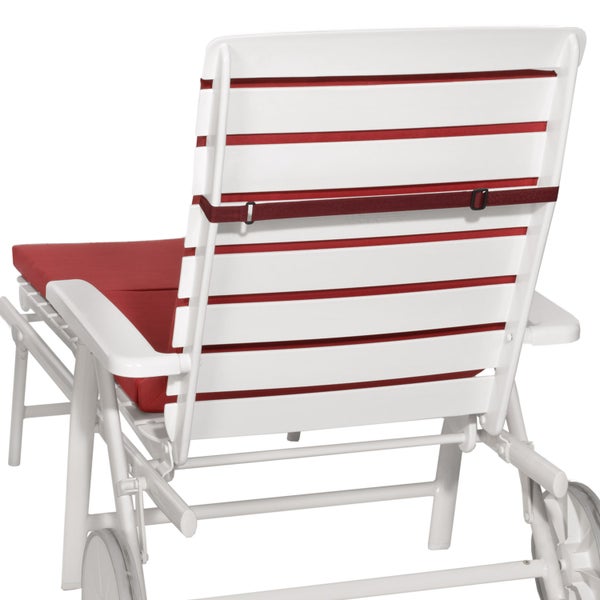 Beautissu Loft RL Rollliegenauflage 200x60x5cm Rot