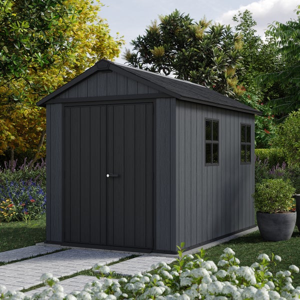 Keter Newton 759 Gartenhaus - 287x230x246cm - Grau
