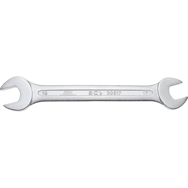 BGS Doppel-Maulschlüssel SW 17x19 mm - 30617