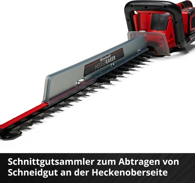 Einhell Schnittgutsammler Hedgeraker für Heckenscheren zur einfachen Entfernung von Schnittgut auf der Heckenoberseite.