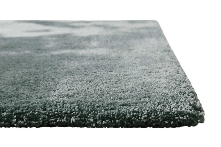 Teppich Grün Grau Hochflor Pisa Homie Living 120x170 cm