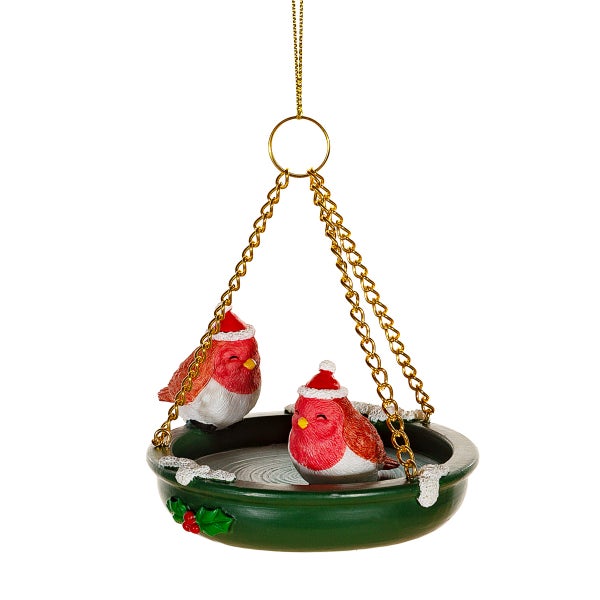 Vogeltränke Weihnachtshänger - Sass & Belle