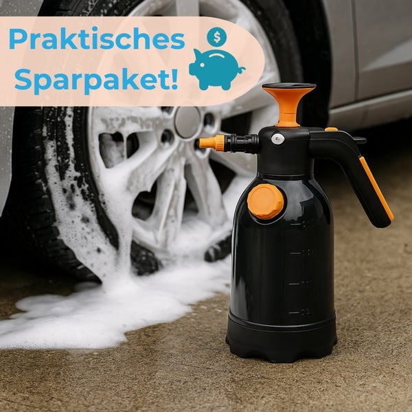 Schaumsprüher zur Autowäsche