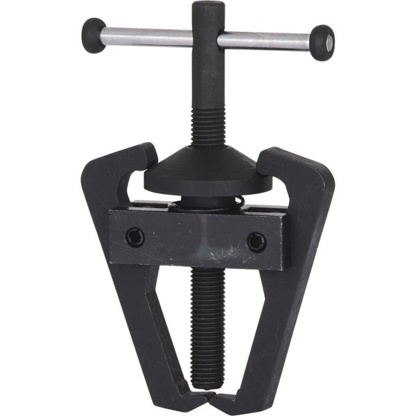 Technische Zeichnung eines Abziehers mit den Maßen A, B, D, E, F und G sowie dem KS Tools Logo.