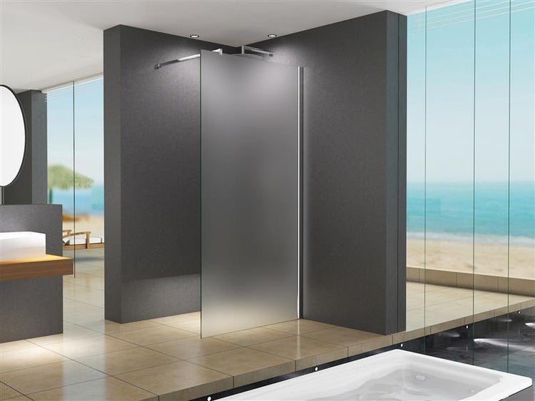 Glaswerk Westfalen - LiLy 90x200 cm Walk in Duschwand Satiniert