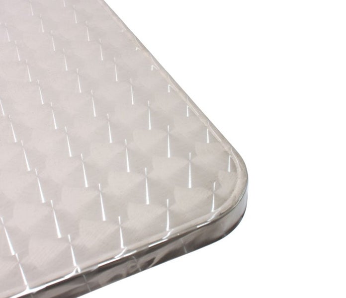 Detailansicht einer Tischplatte mit Muster