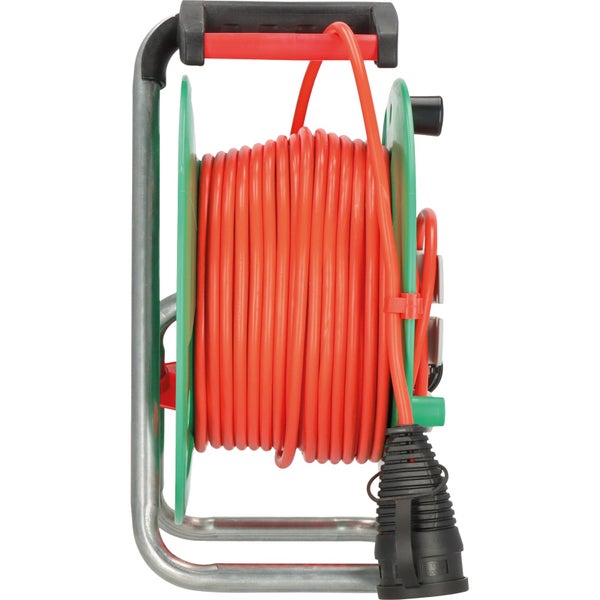 Kabeltrommel mit Kabel und Stecker