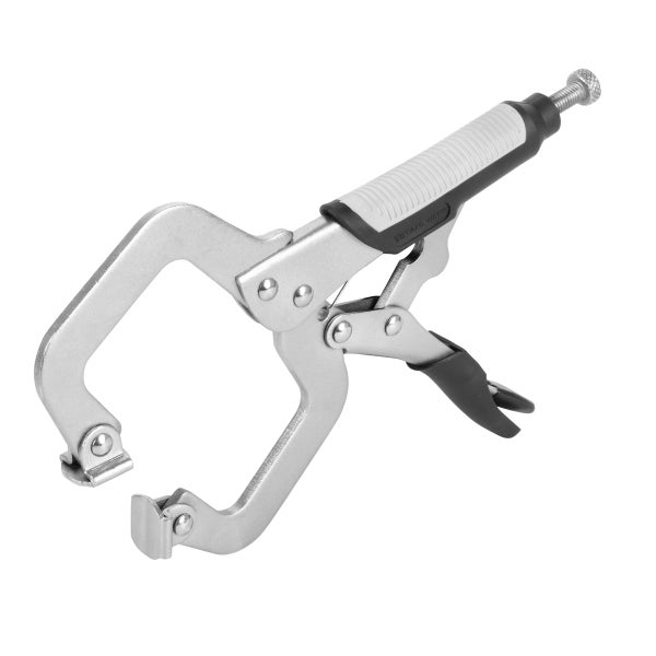 STAHLWERK Gripzangen Set 4-teilig C-Form 6 bis 14 Zoll inklusive Transportkoffer