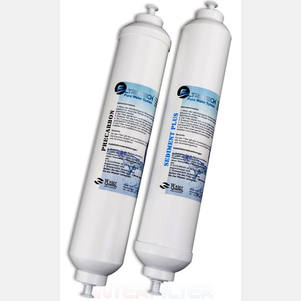 Zwei Ersatzfilterkartuschen Filtrotech für Wasserfiltersysteme Precarbon und Sediment Plus