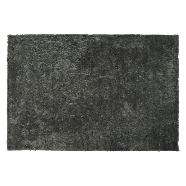 Zottelteppich EVREN Dunkelgrau 140 x 200 cm