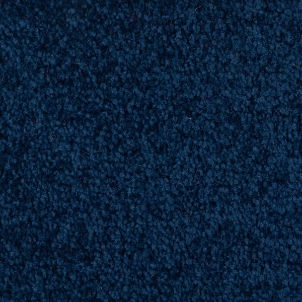 Velours Teppichfliesen blau Selbstliegende Teppich Fliesen in 50x50 cm in Dunkelblau Veloursteppich Fliesen weich für Schlafzimmer und Wohnzimmer