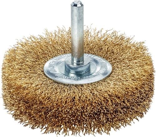 Lessmann Schaftrundbürste Ø80 mm  MS 12 mm 15.000 min-¹ - 418543