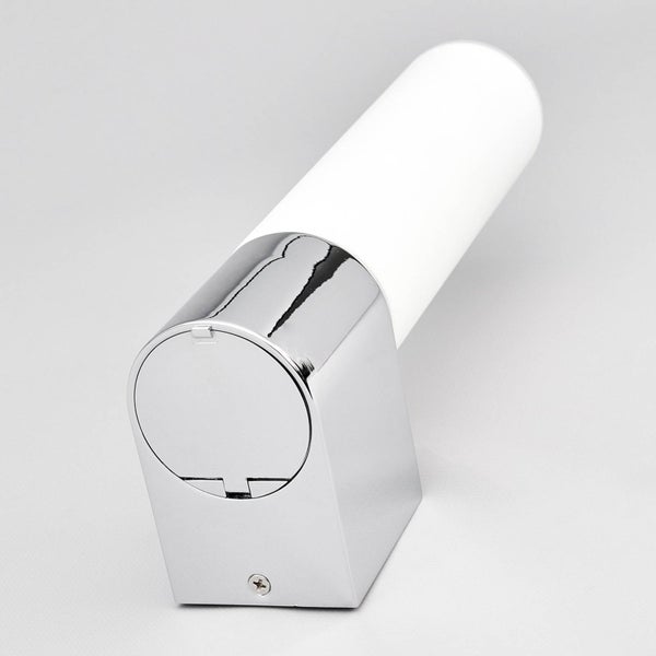 Lindby Wandleuchte, Wandlampe Bad Melike (spritzwassergeschützt (Modern) in Chrom aus Metall (1 flammig E14) - Wandleuchten Spiegelleuchte Badezimmer Wandbeleuchtung Badezimmerleuchte