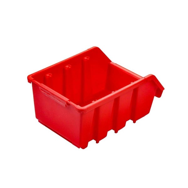 PROREGAL SuperSparSet 20x Sichtlagerbox 2 HxBxT 7,5 x 11,6 x 16,1 cm Polypropylen Rot
