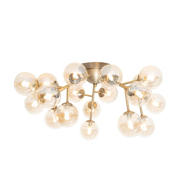Deckenleuchte mit mehreren Glaskugeln