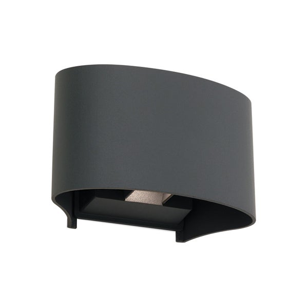 LED Außen Wandleuchte Up Down IP54  Anthrazit