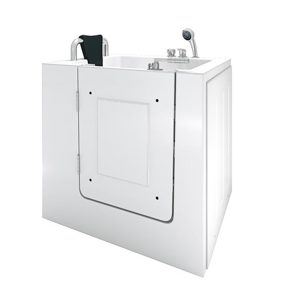 Senioren Sitzwanne Badewanne mit Tür S02-B-L 100x78 cm