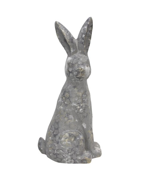 FRANK FLECHTWAREN | Hase Stone, groß, MAGNESIUMOXID, H: 52cm