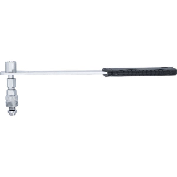 Bremsenentlüftungsschlüssel mit Steckschlüssel und Griff