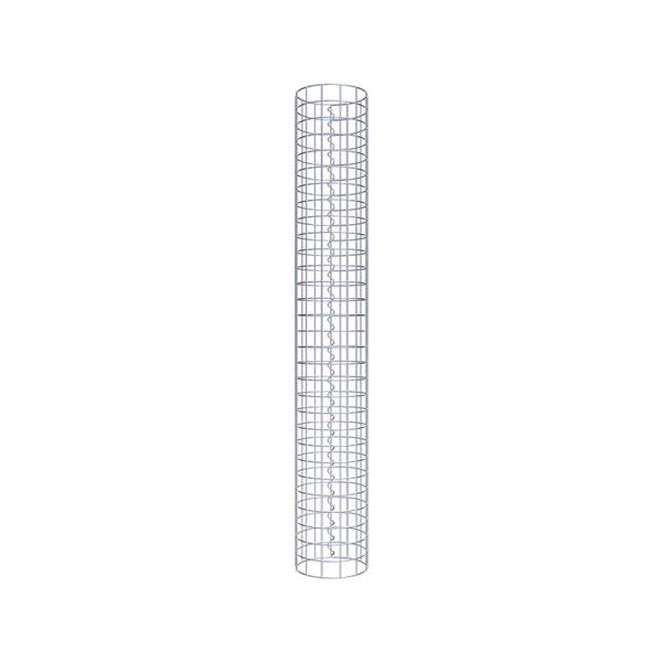 Gabionensäule Durchmesser 22 cm MW 5 x 5 cm rund - Höhe: 150 cm