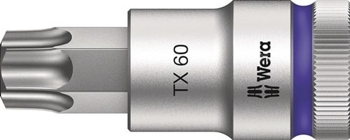 Wera Steckschlüsseleinsatz 8767 C HF TORX 1/2 T60 Länge 60 mm - 5003838001