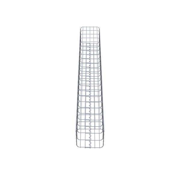 Gabionensäule 27 x 27 cm, MW 5 x 10 cm eckig - Höhe: 2,00 m