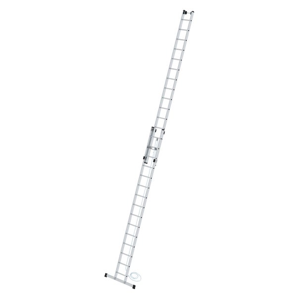 PROREGAL Sprossen-Seilzugleiter mit Standard-Traverse 2 x 15 Sprossen