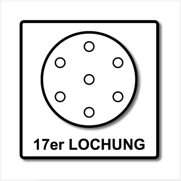 Festool Schleifteller ST-STF D150/17FT-M8-W-HT mit StickFix Technologie ( 498987 )