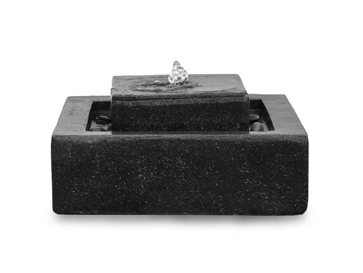 Brunnen Gartenbrunnen Stufenbrunnen FoScala darkgrey HORNBACH