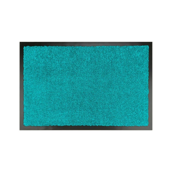 1 St. Fußmatten für Innen & Außen TÜRMATTE 78 x 150 cm Petrol