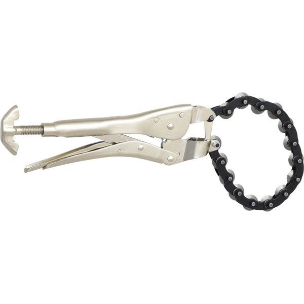 Kettenrohrzange für Rohre mit einem Durchmesser von 19 bis 83 Millimetern