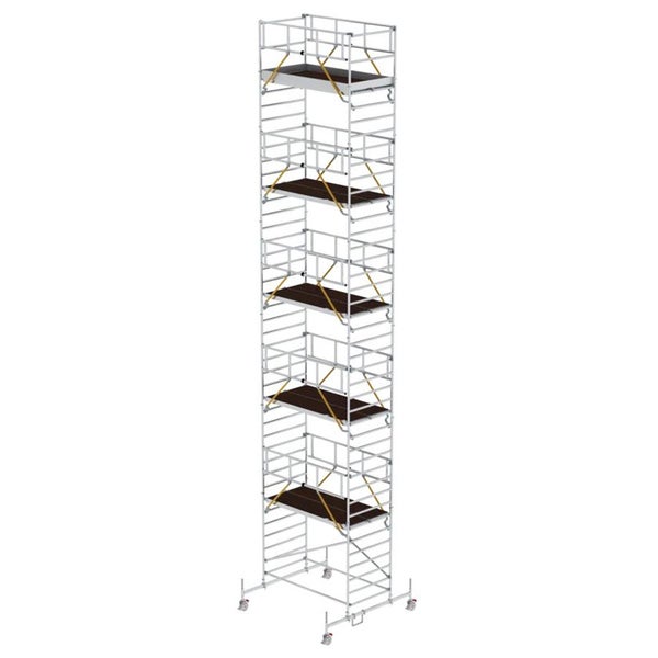 MUNK Rollgerüst SG mit Doppelplattform 1,35x2,45m Plattform 13,62m AH