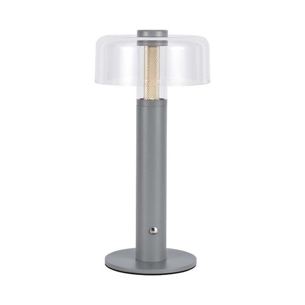 Grey Rechargeable Table Lamps - IP20 - 1W - 100 Lumen - 3000K