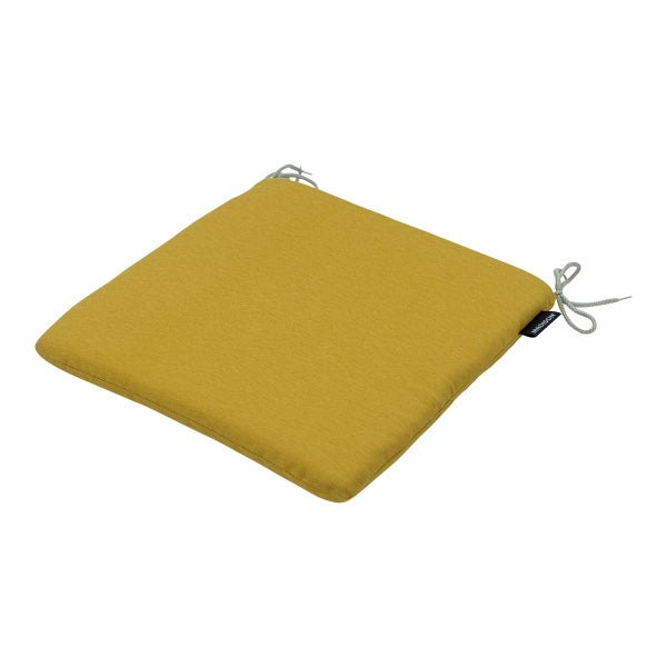Sitzkissen Panama senf - Ca. 40x40 cm - 4er-Set