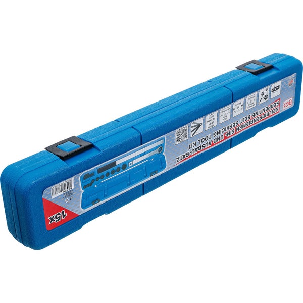 Keilrippenriemen Werkzeugsatz im blauen Koffer