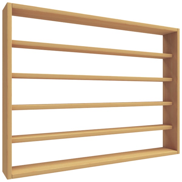 Holz Wandregal Gewürzregal Regal Küche Esaldi L