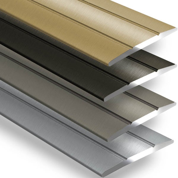 FLOORDIREKT Übergangsprofil Firm - Breite: 36 mm - Selbstklebend - Champagner - 100 cm