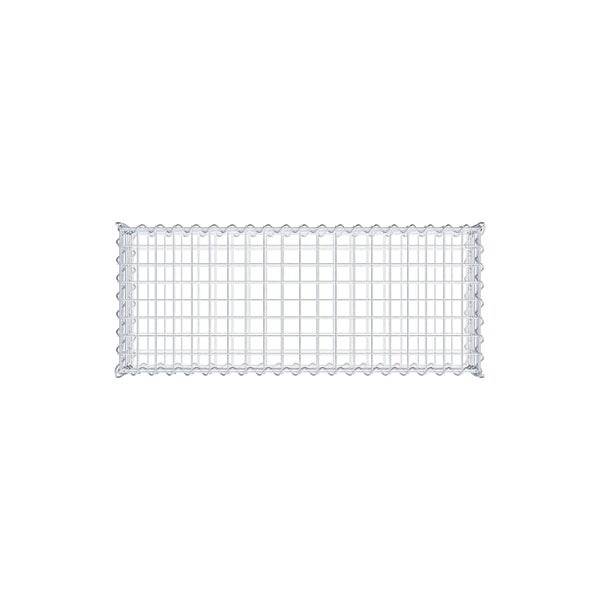 Gabione 100 cm x 20 cm x 40 cm (L x H x T), Maschenweite 5 cm x 5 cm, Spirale