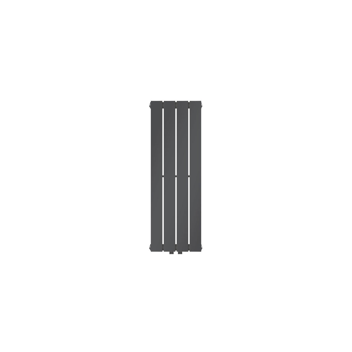 LuxeBath Paneelheizkörper Einlagig 900x300 mm Anthrazit, Design Badheizkörper Mittelanschluss Bad/Wohnraum Heizung Designheizkörper Flach Heizkörper, Flachheizkörper Vertikal Röhren, mit Montage-Set