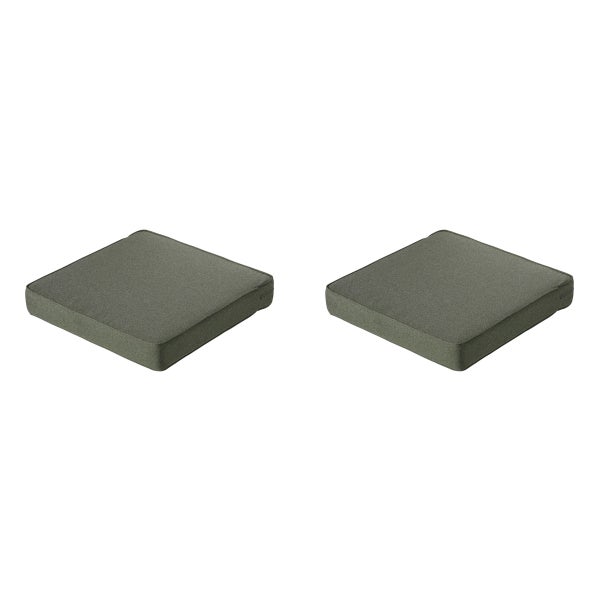 Lounge Profi-Line Sitzkissen Manchester grün - ca. 60x60 cm - 2er-Set