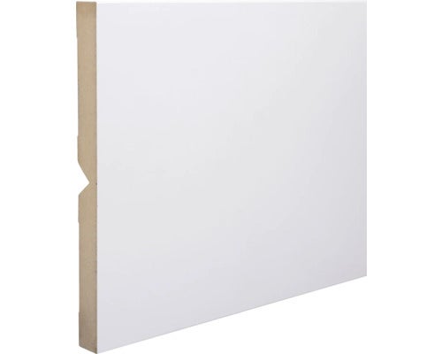 Sockelleiste für Akustikpaneele FU260OC MDF Weiß FOFA015 foliert 18,5x200x2400mm