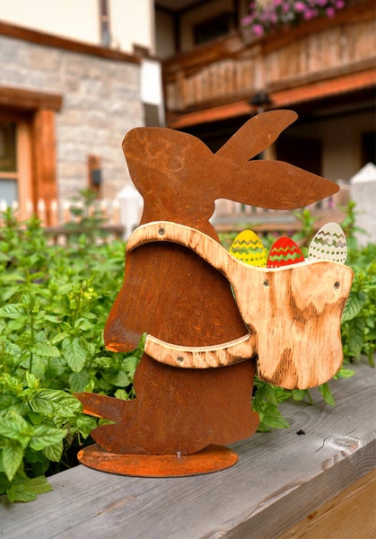 BADEKO Osterhase -Tomy- auf Bodenplatte